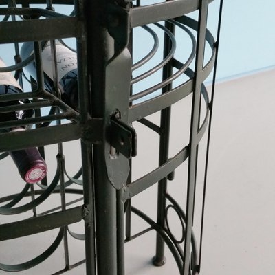 Vintage Wrought Iron Wine Jail Bar 1970s For At Pamono Vintage Wrought Iron Wine Jail Bar