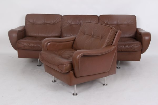 Modell MS-75 Sofa & Sessel von Madsen & Schübel, 1960er, 2er Set bei Pamono kaufen