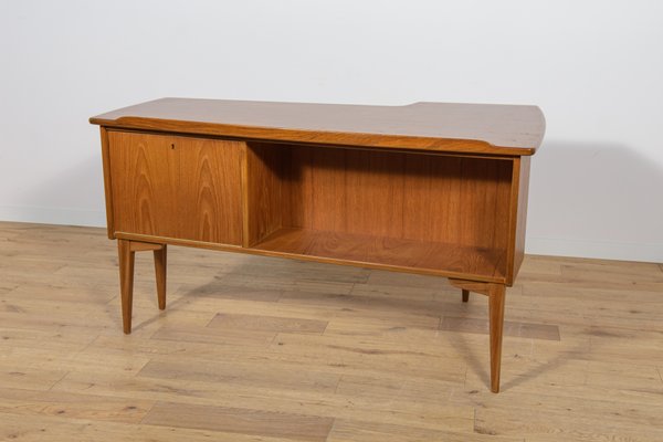 Mid-Century Teak Model A10 Boomerang Desk from Goran Strand