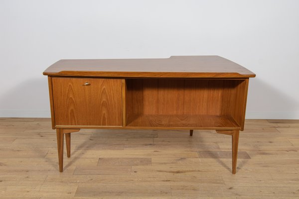 Mid-Century Teak Model A10 Boomerang Desk from Goran Strand