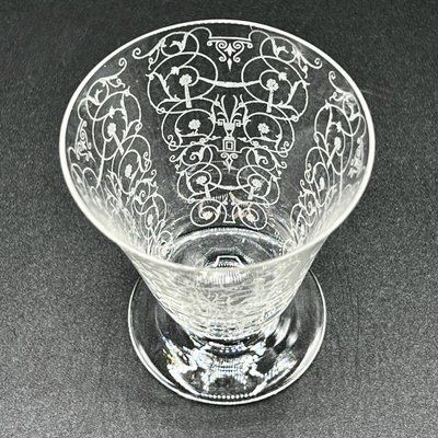 未使用 Baccarat クリスタル皿 約20cm 未使用 Baccarat クリスタル皿