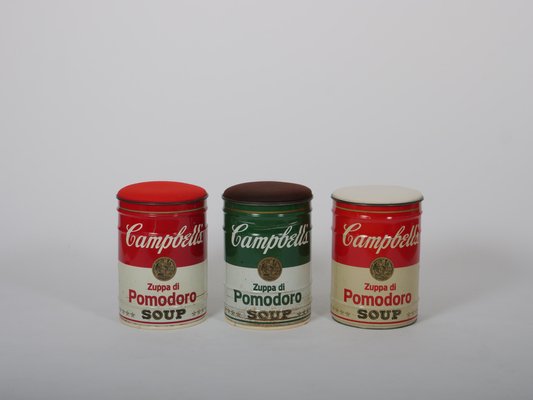 Warhol Campbell's Soup Can Stool by Dino Gavina for Studio Simon