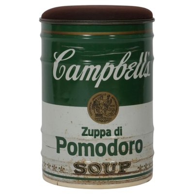 Warhol Campbell's Soup Can Stool by Dino Gavina for Studio Simon