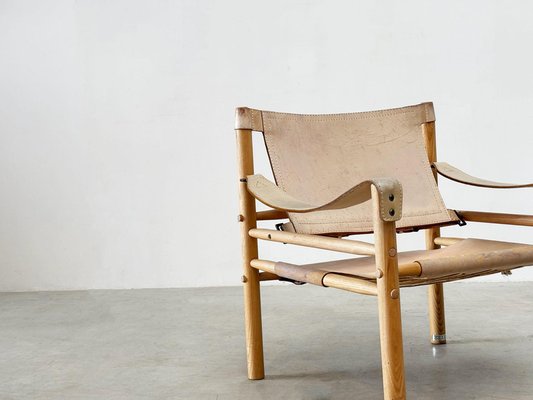 Sirocco Safari Lounge Chair by Arne Norell for sale at Pamono