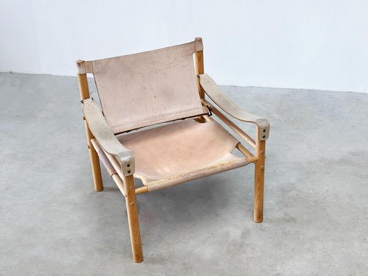 Sirocco Safari Lounge Chair by Arne Norell for sale at Pamono