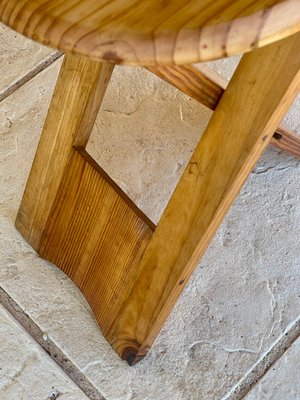 Mid-Century Modern TS Folding Stool by Roger Tallon for Sentou