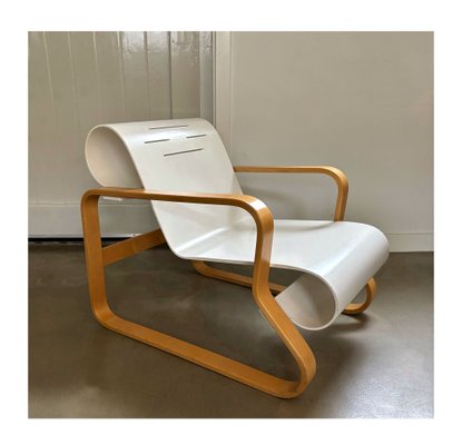 Paimio No. 41 Lounge Chair by Alvar Aalto for Artek, 1980s for