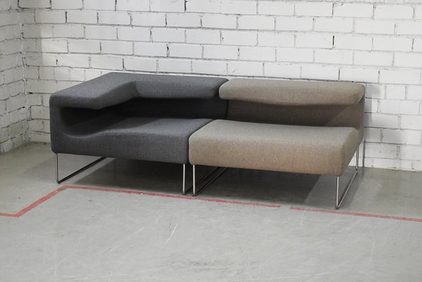 Modulares Niedriges Sofa von Patricia Urquiola für Moroso, Italien, 2000er, 2er Set bei Pamono kaufen