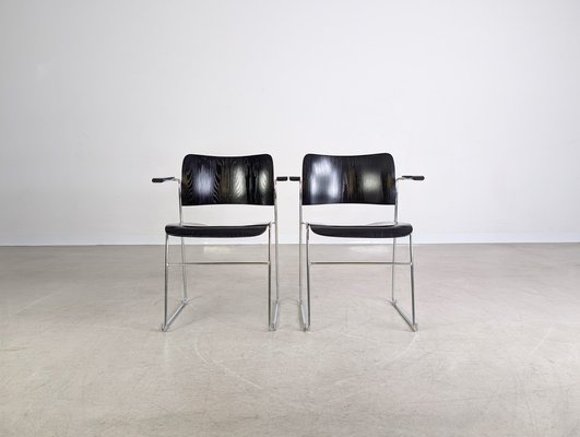 Howe 40/4 Chairs by David Rowland, Set of 4 for sale at Pamono