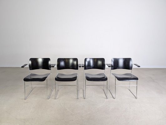Howe 40/4 Chairs by David Rowland, Set of 4 for sale at Pamono