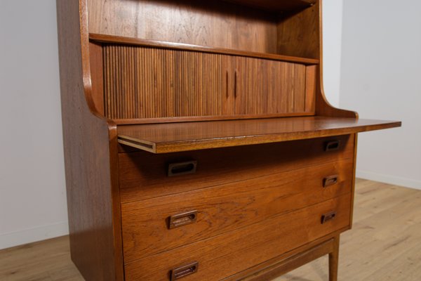 Mid-Century Teak Shelf by Johannes Sorth for Bornholm, Denmark