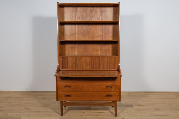 Mid-Century Teak Shelf by Johannes Sorth for Bornholm, Denmark