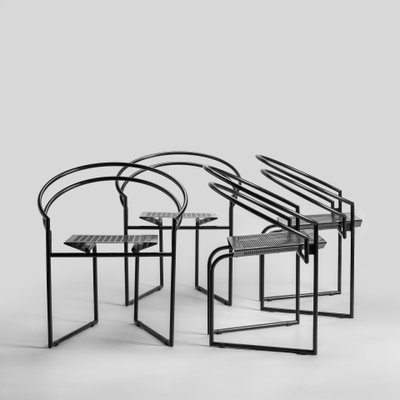 Vintage Italian Latonda Chairs by Mario Botta for Alias, 1987, Set