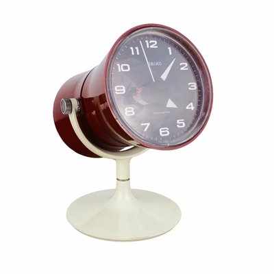 Space Age Table Clock from Seiko TTZ, 1970s for sale at Pamono