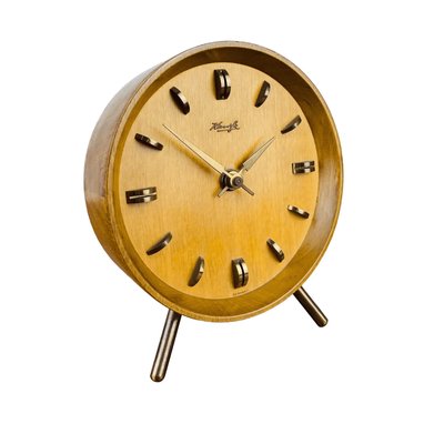 Orologio da tavolo - Legno, rovere - metà del XX secolo