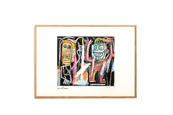 Jean-Michel Basquiat, Composition, Numbered Color Silkscreen Print
