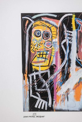 Jean-Michel Basquiat, Composition, Numbered Color Silkscreen Print