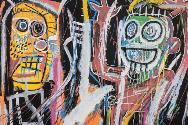 Jean-Michel Basquiat, Composition, Numbered Color Silkscreen Print