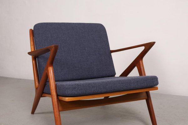 Z Armchair in Teak by Poul Jensen, Denmark, 1960s for sale at Pamono