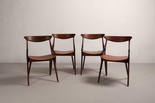 オランダ領アンティル 1951 児童福祉 寄付金付未使用5種フルセット Model 71 Chair in Teak by Arne Hovmand Olsen, Denmark, 1960s for