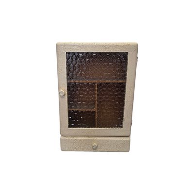 Armoire murale de salle bain SYDNEY en MDF blanc
