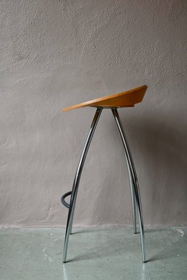 Lyra Bar Stool by Sigurdur Thorsteinsson for Group Italia / Magis