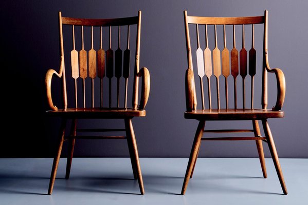 Vintage Centennial Chairs by Kipp Stewart for Drexel, 1950s, Set