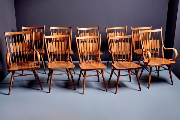 Vintage Centennial Chairs by Kipp Stewart for Drexel, 1950s, Set