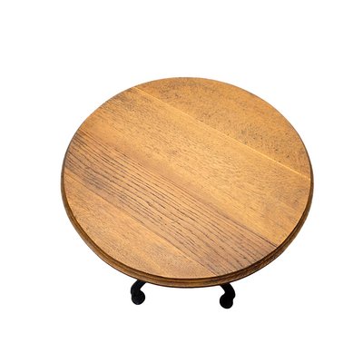 Antique French Cast Iron Bistro Table, Late 1800s for sale at Pamono