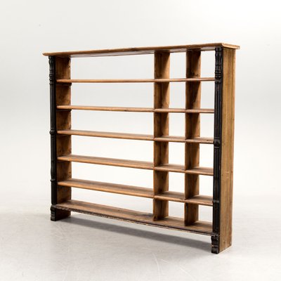19th Century Swedish Rustic Black Shelving Unit For At Pamono 19th Century Swedish Rustic Black
