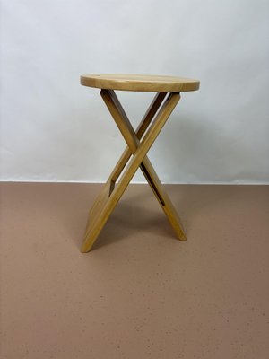 Foldable TS Stool by Roger Tallon, 1980s for sale at Pamono