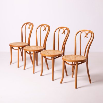 Radomsko Heart Chairs in Handwoven Cane by Michael Thonet for ZPM