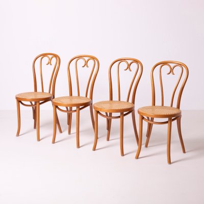 Radomsko Heart Chairs in Handwoven Cane by Michael Thonet for ZPM