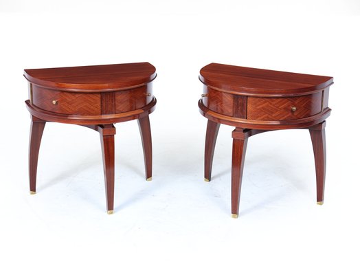 Französische Art Deco Beistellschränke, 1930er, 2er Set bei Pamono kaufen
