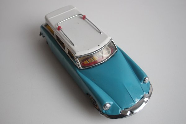 Vintage Tin Model Car of Citroën DS Station Wagon, 1960s for sale