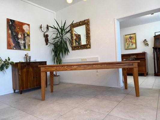 Farmhouse Dining Table in Wood for sale at Pamono