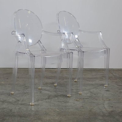 La Marie Chairs by Philippe Starck for Kartell, Set of 2 for sale