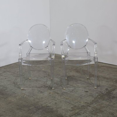 La Marie Chairs by Philippe Starck for Kartell, Set of 2 for sale