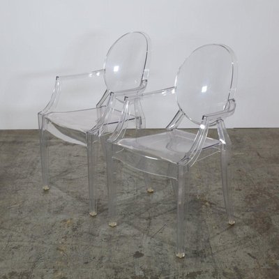 La Marie Chairs by Philippe Starck for Kartell, Set of 2 for sale