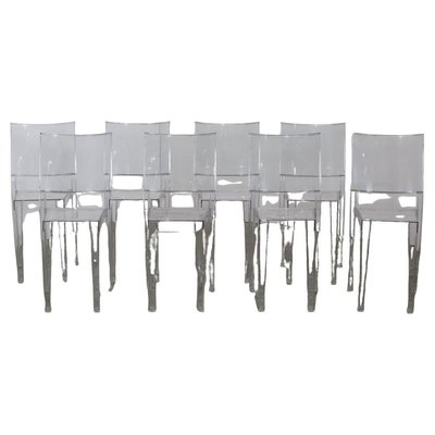 La Marie Chairs attributed to Philippe Starck for Kartell, 1990s