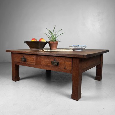 Vintage Traditional Japanese Low Table, 1930s for sale at Pamono
