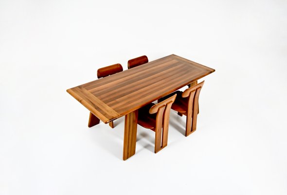 Sapporo Dining Table and Four Chairs by Mario Marenco for