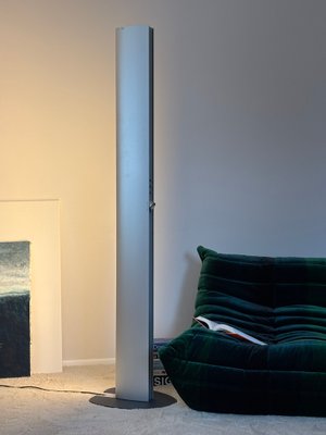 【Artemide】90s ヴィンテージ ポストモダン CDラック付フロアランプ Echos Dimmable Floor Lamp by Jan Van Lierde for Artemide, 1980s