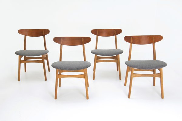 CH30 Dining Chairs by Hans Wegner for Carl Hansen Søn, 1950s