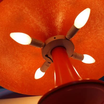 First Edition Nesso Lamp in Fiberglass by Giancarlo Mattioli for