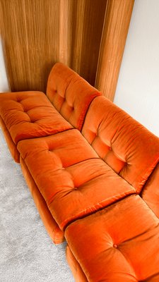 Modular Amanta Sofa by Mario Bellini for B&B Italia, 1970, Set of