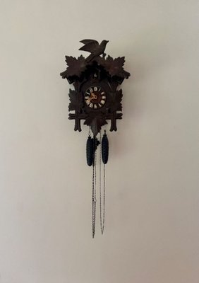 Reloj de cuco antiguo de la Selva Negra, década de 1890 en venta