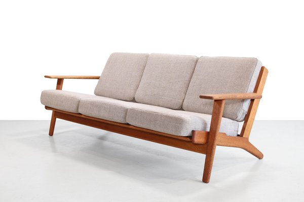 Oak GE290 Sofa by Hans J. Wegner for Getama, 1960s for sale at Pamono