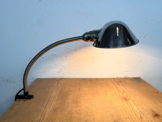 Lampada Da Tavolo Vintage In Metallo E Lino Con Interruttore A Pulsante - Luce Notturna Per Comodino, Camera Da Letto O Soggiorno