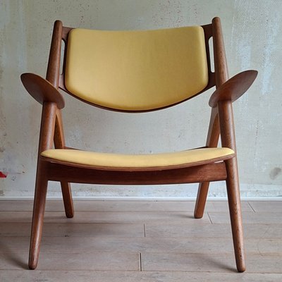 CH28 Lounge Chair by Hans J. Wegner for Carl Hansen & Son, 1950s